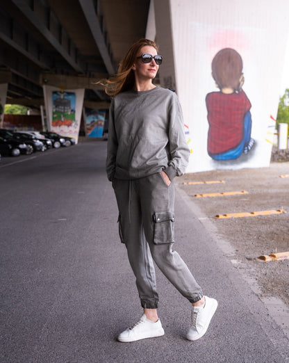 Be Edgy Berlin Sweatshirt BEamos anthrazit - GRAYSS FASHION & HOME