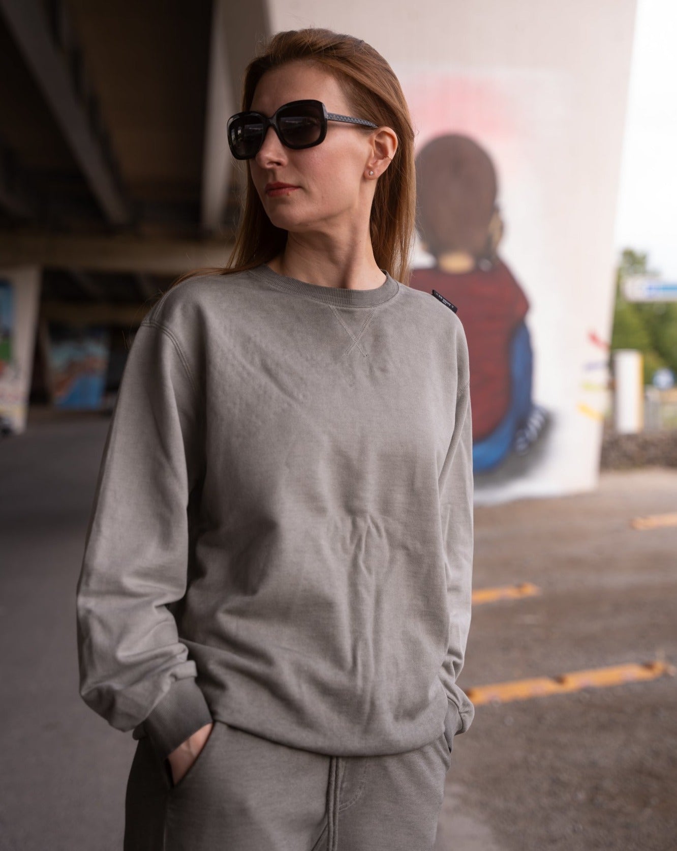 Be Edgy Berlin Sweatshirt BEamos anthrazit - GRAYSS FASHION & HOME