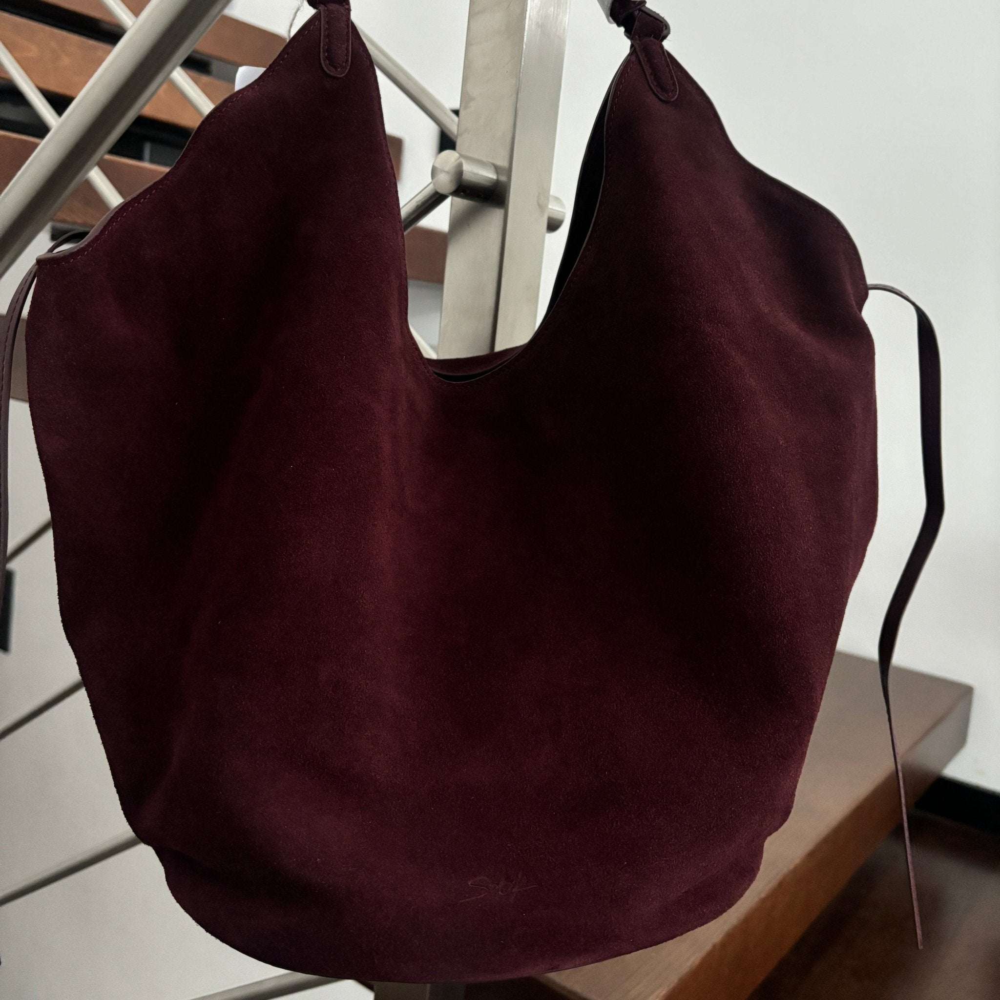 Handtasche Beutel Wildleder in 3 Farben - GRAYSS FASHION