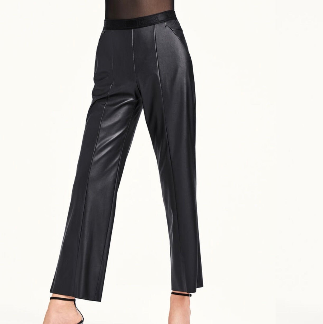 Wolford Kunstlederhose Estella - GRAYSS FASHION