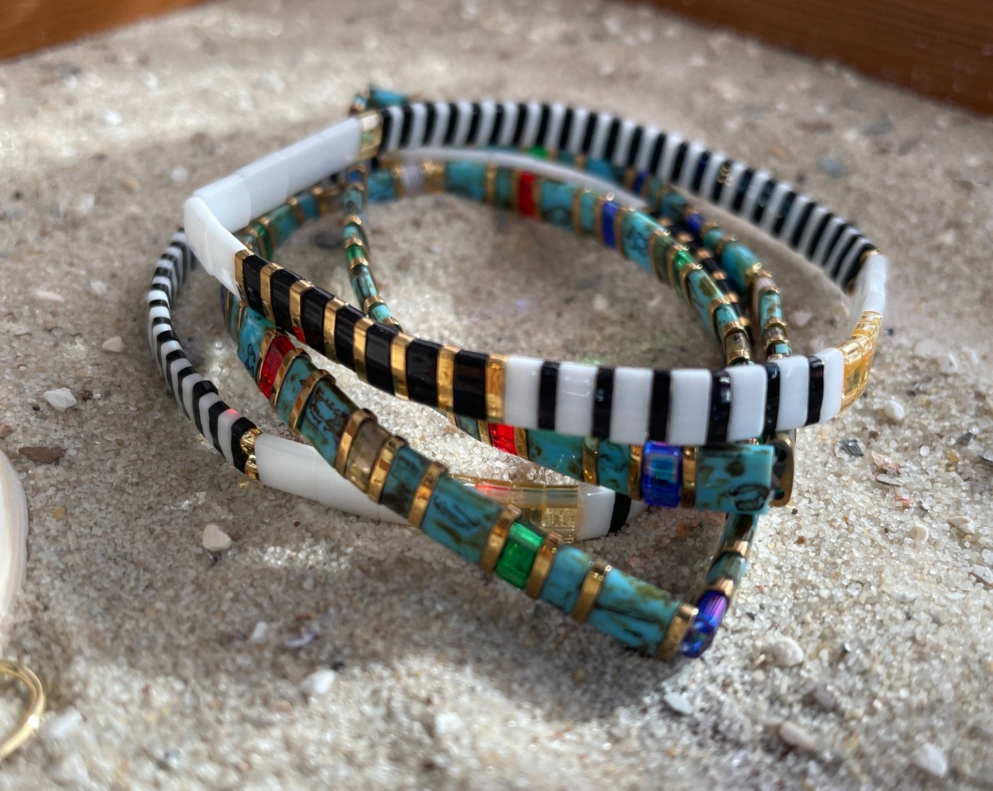 Armbänder Boho aus Perlmutt - GRAYSS FASHION & HOME