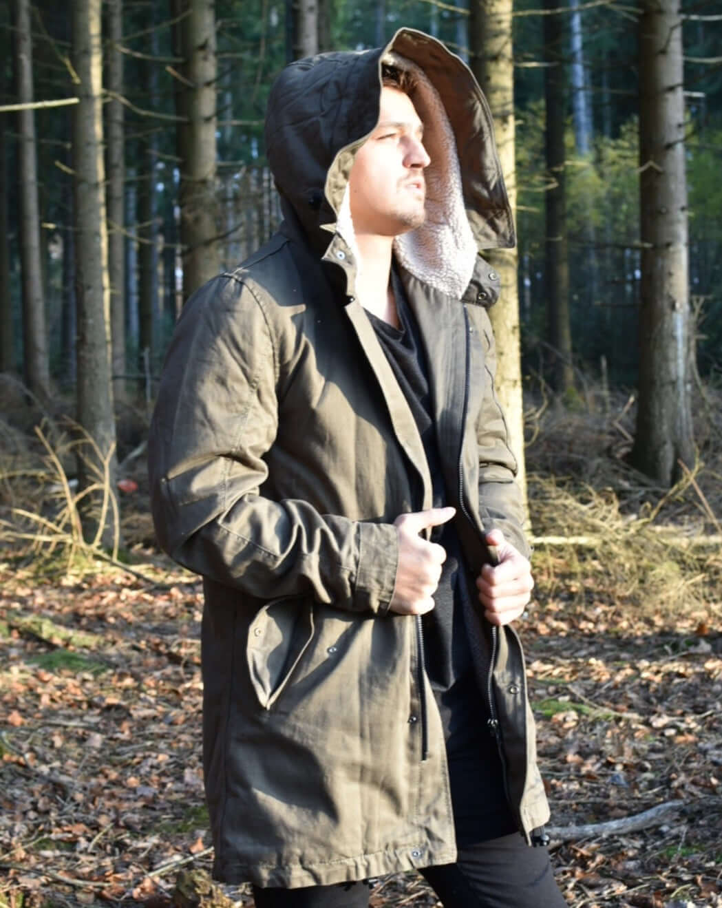 Be Edgy Berlin Parka oliv - GRAYSS FASHION