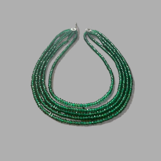 Halskette Jade grün - GRAYSS FASHION & HOME