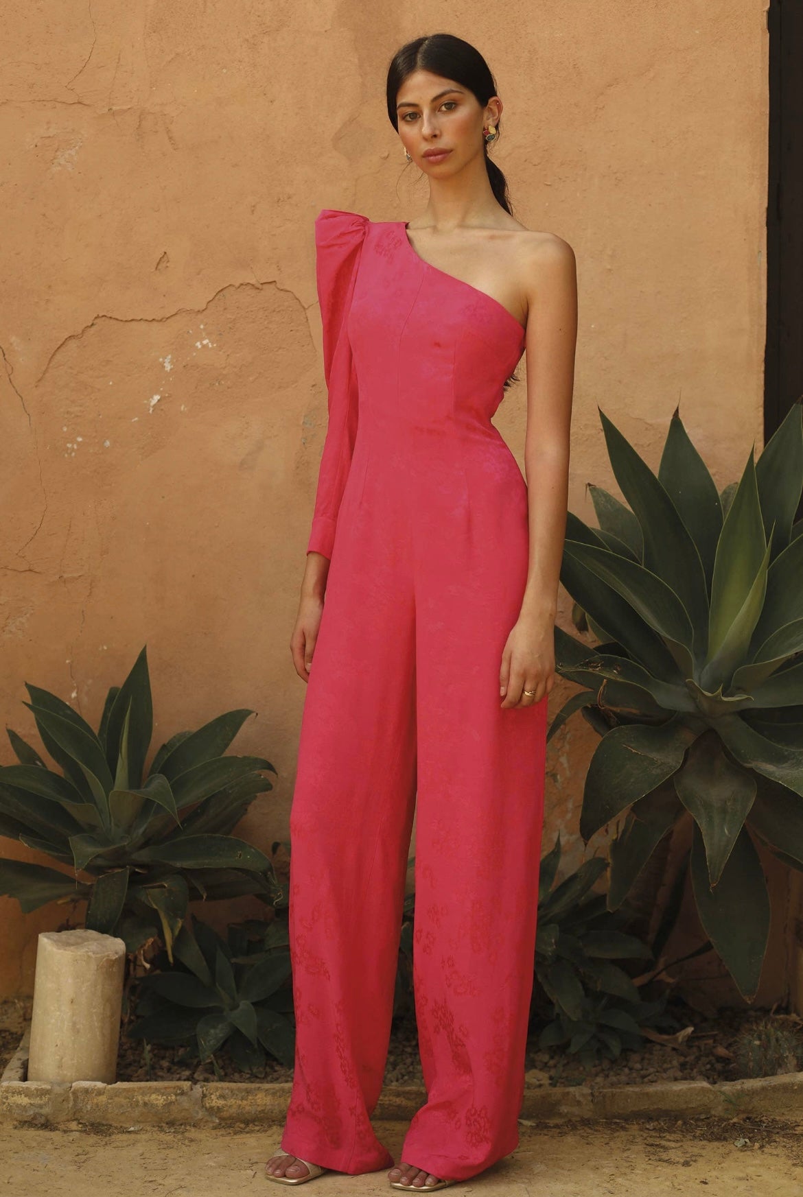 Jumpsuit pink Meryfor - GRAYSS FASHION & HOME