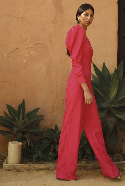 Jumpsuit pink Meryfor - GRAYSS FASHION & HOME