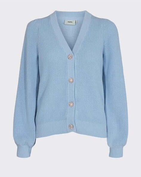 Moves Strickjacke hellblau oder flieder - GRAYSS FASHION