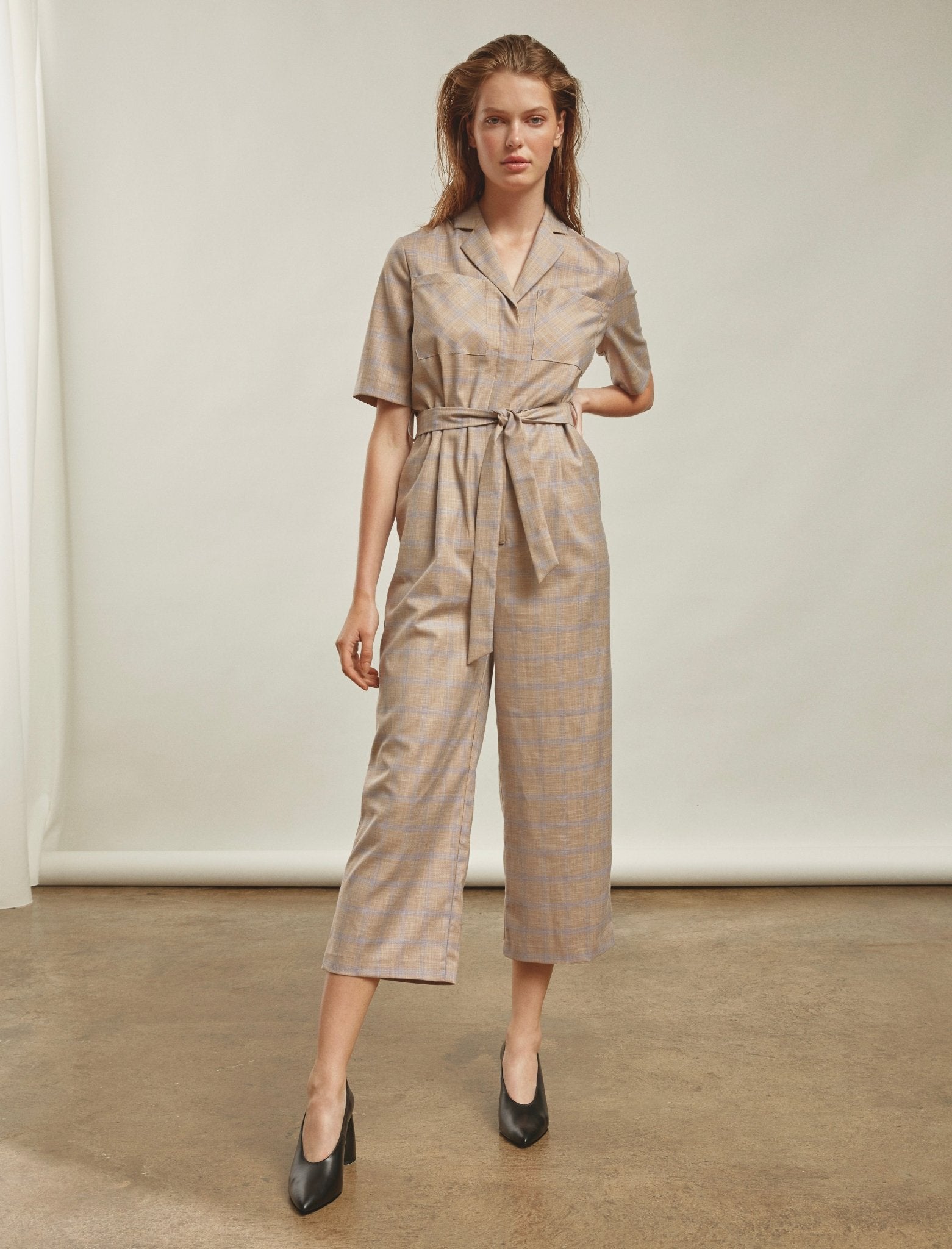 NORR Jumpsuit Yola beige - GRAYSS FASHION