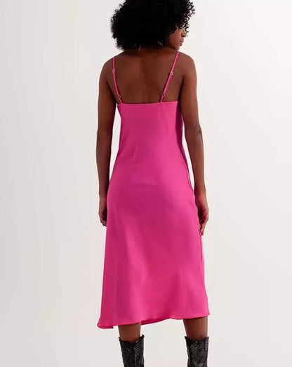 Q2 Sommerkleid pink - GRAYSS FASHION