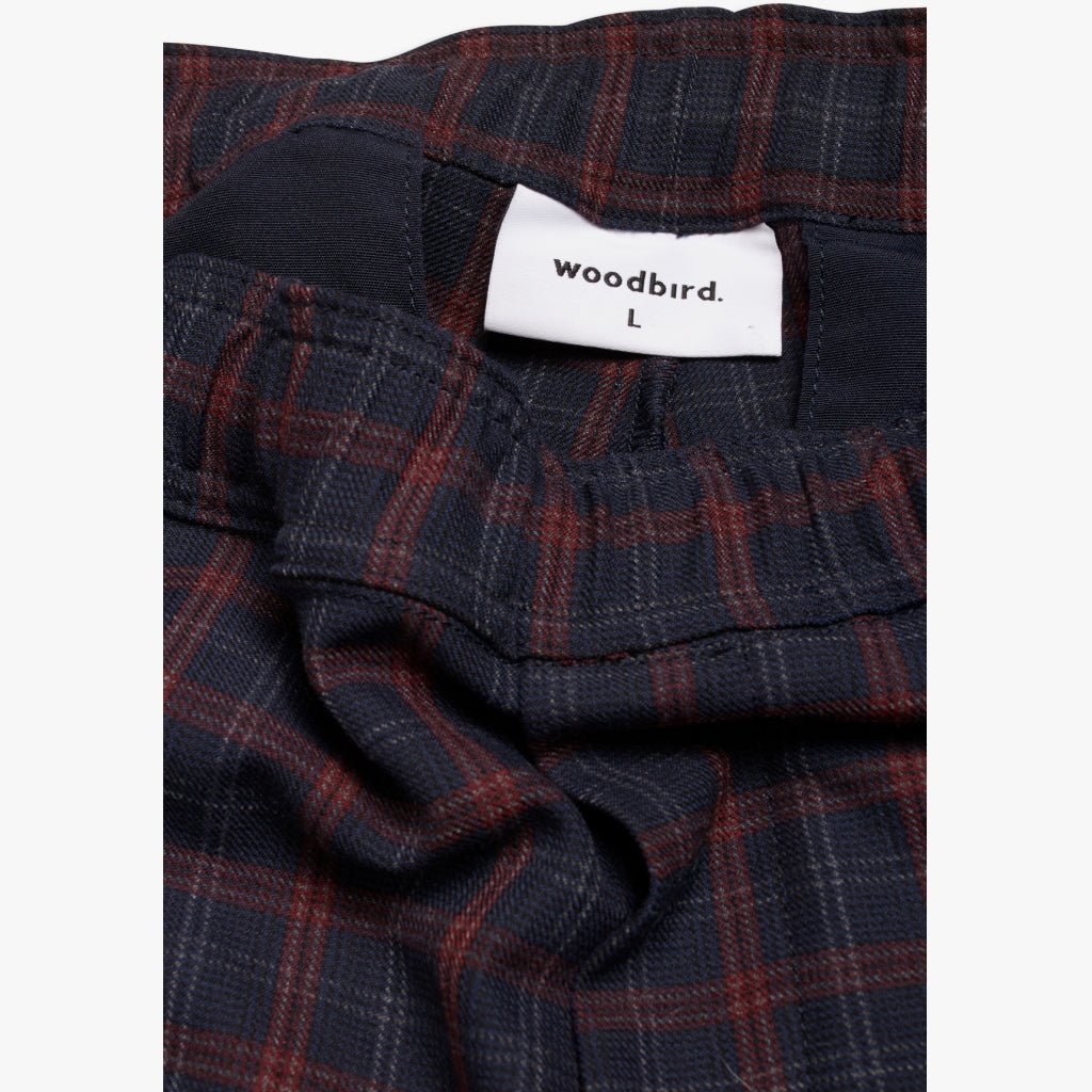 Woodbird cargo trousers checked