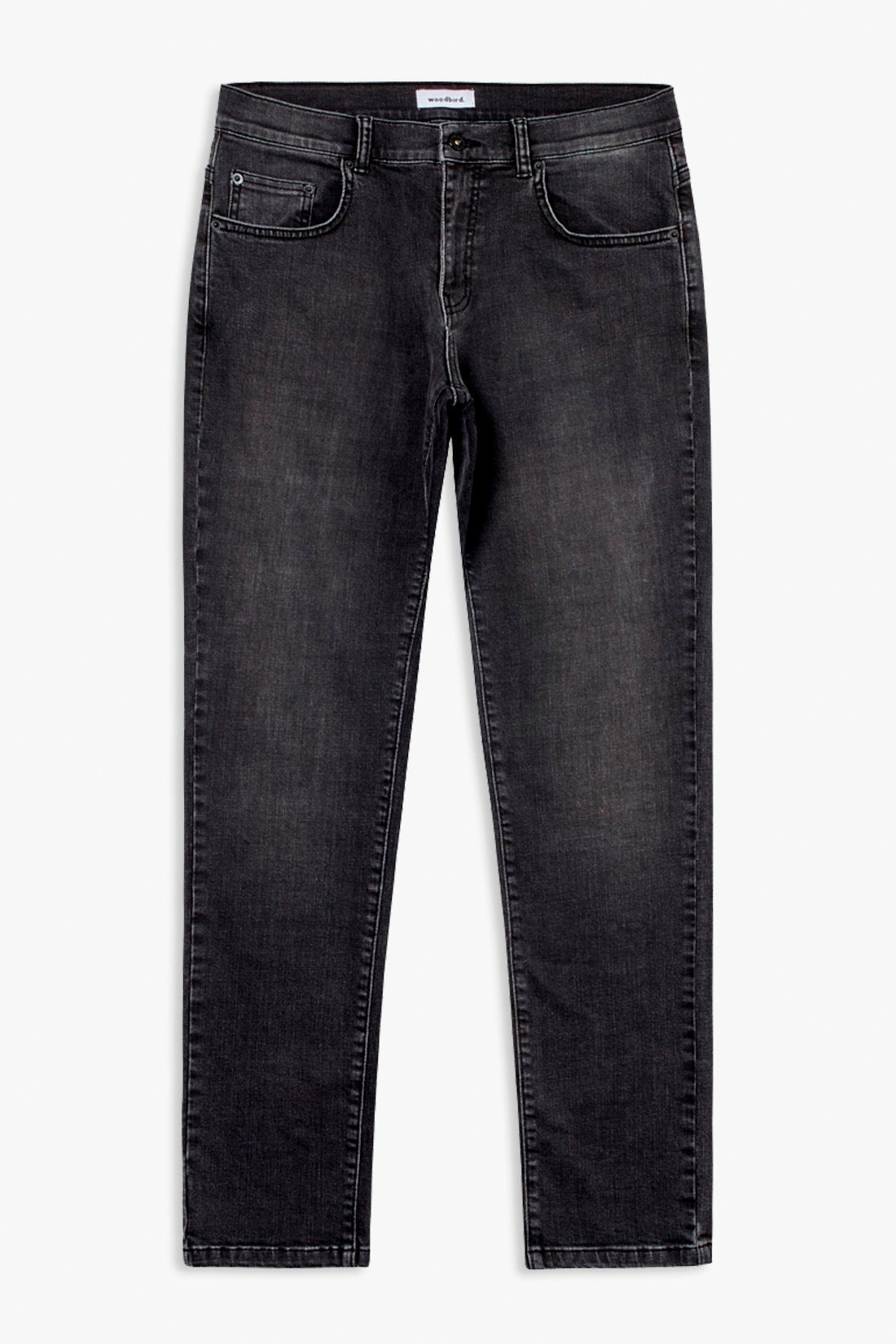 Woodbird Jeans Matti dunkelgrau