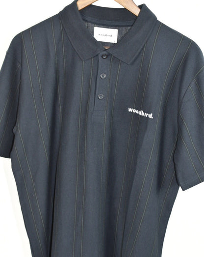 Woodbird Polo Shirt navy