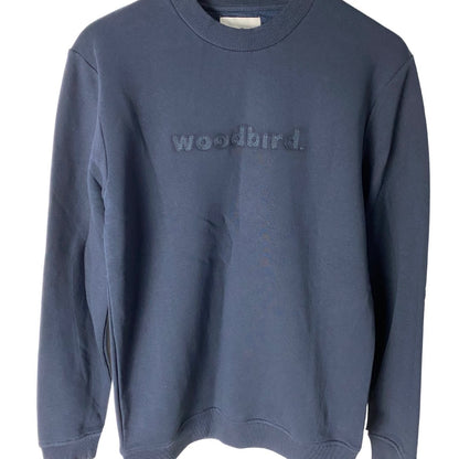 Woodbird Sweatshirt navy - GRAYSS FASHION
