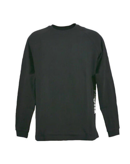Woodbird Sweatshirt schwarz - GRAYSS FASHION