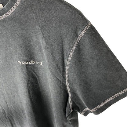 Woodbird T-Shirt grau washed - GRAYSS FASHION