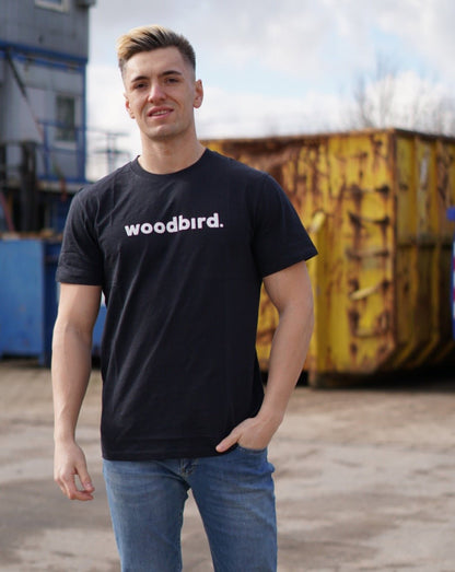 Woodbird T-Shirt navi - GRAYSS FASHION