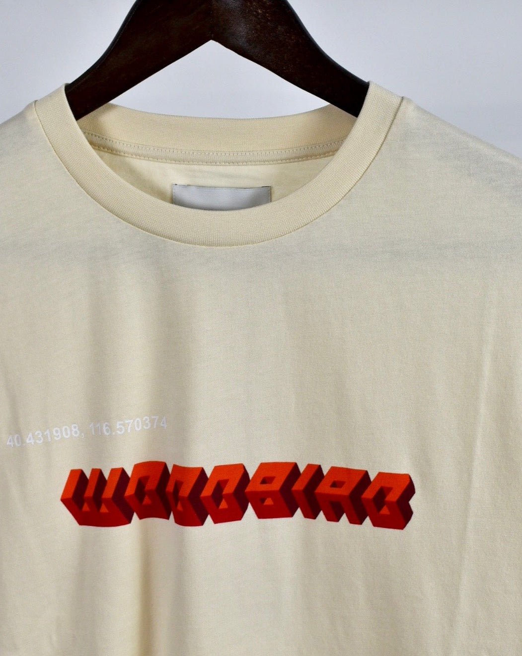 Woodbird T-Shirt vanille - GRAYSS FASHION